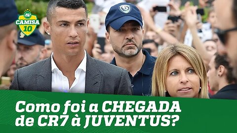 VEJA como foi a CHEGADA de CR7 à JUVENTUS!