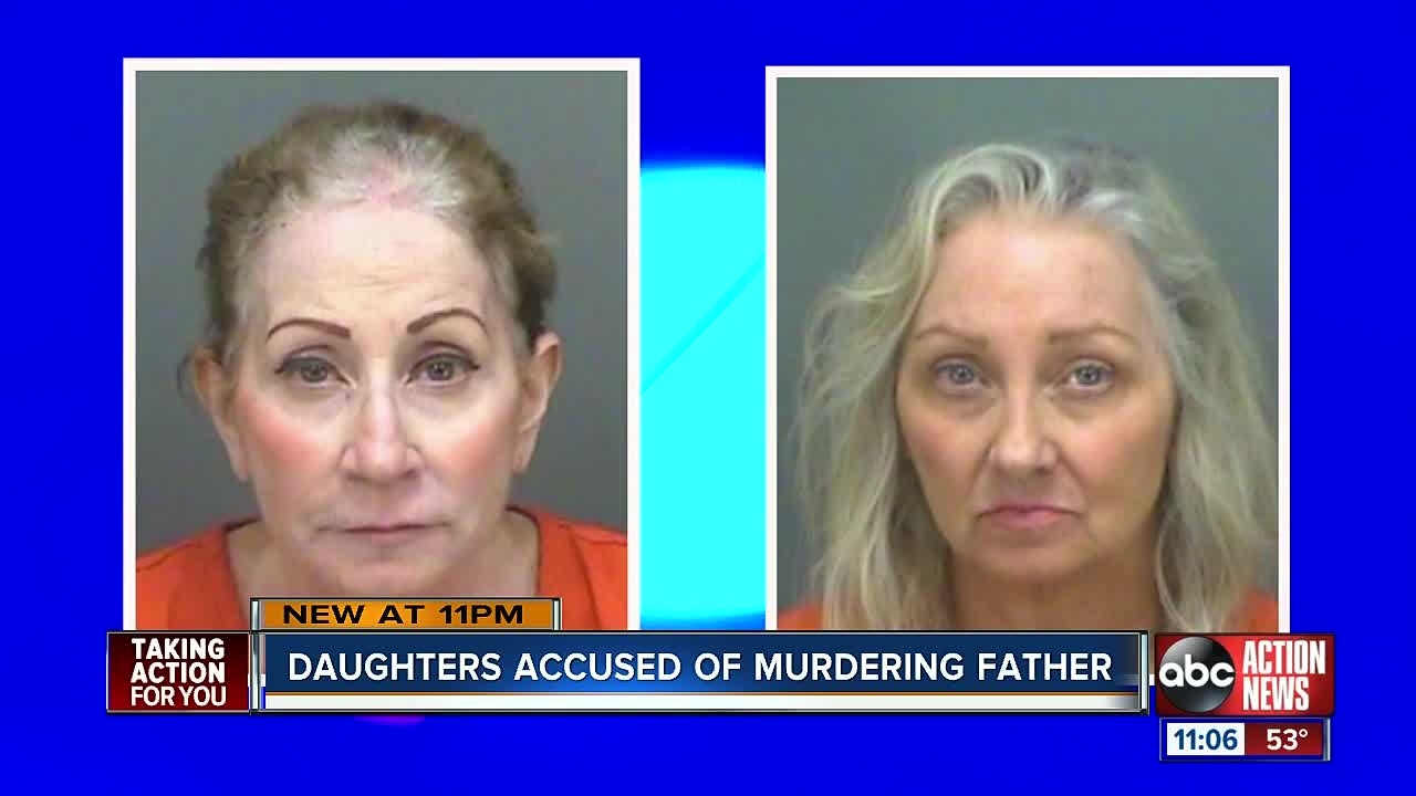 Two sisters arrested, accused of killing 85-year-old father in Pinellas Co. four years ago