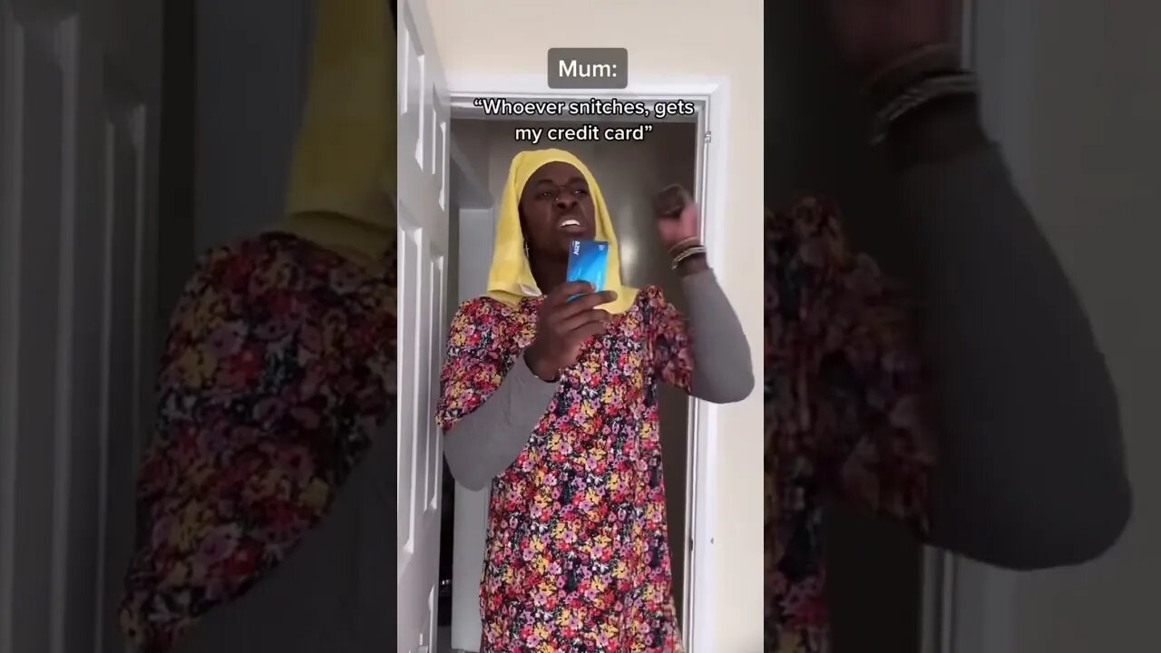 Always the youngest one to snitch 😭