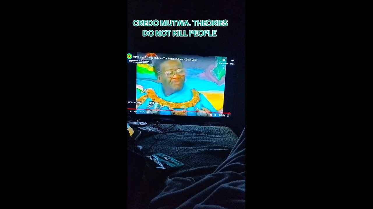 CREDO MUTWA. THEORIES DO NOT KILL PEOPLE