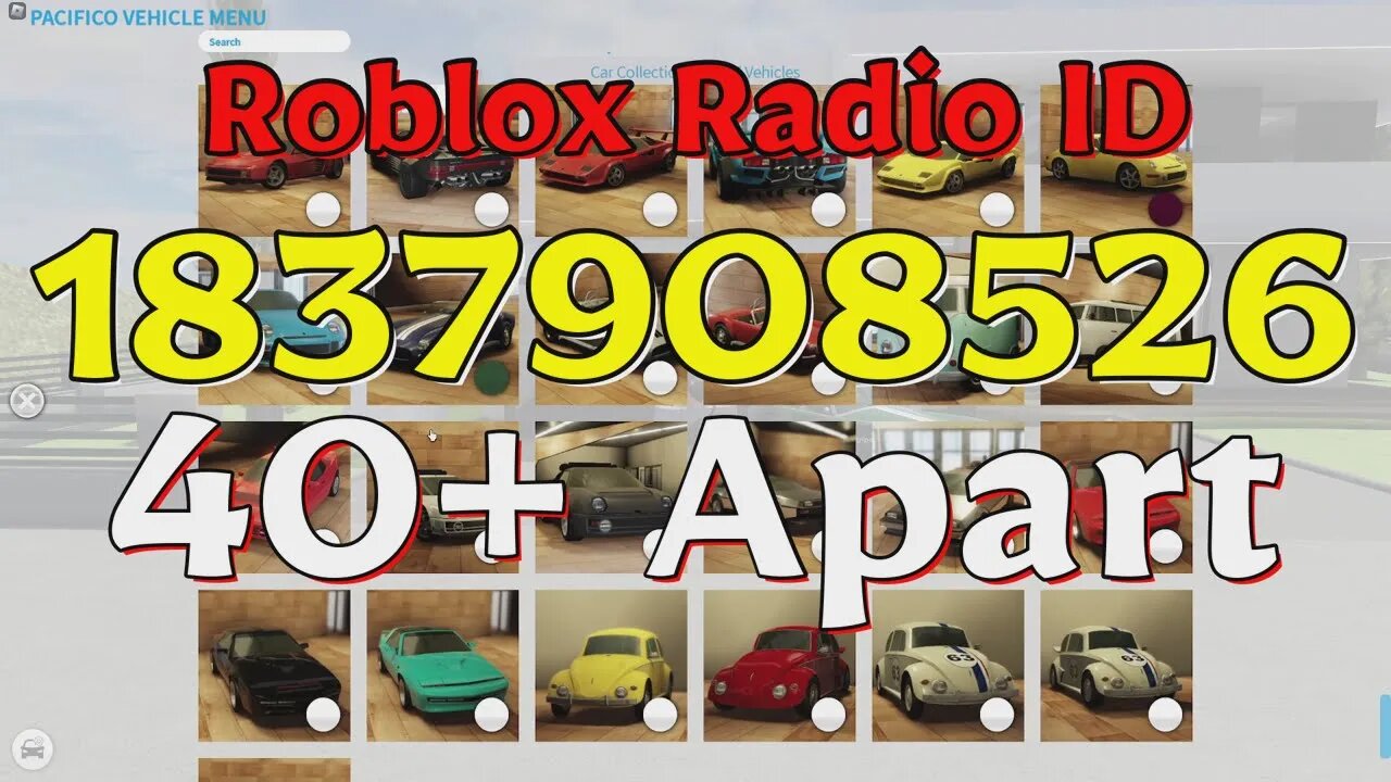 Apart Roblox Radio Codes/IDs