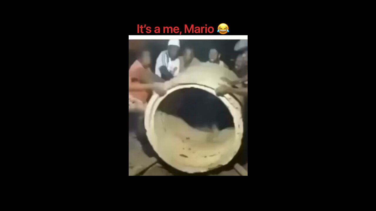 SUPER MARIO….”it’s a me Mario” 😂 94K views on TIK TOK then they REMOVED it 😳🤦🏻♂️