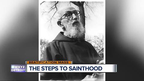 The steps to sainthood