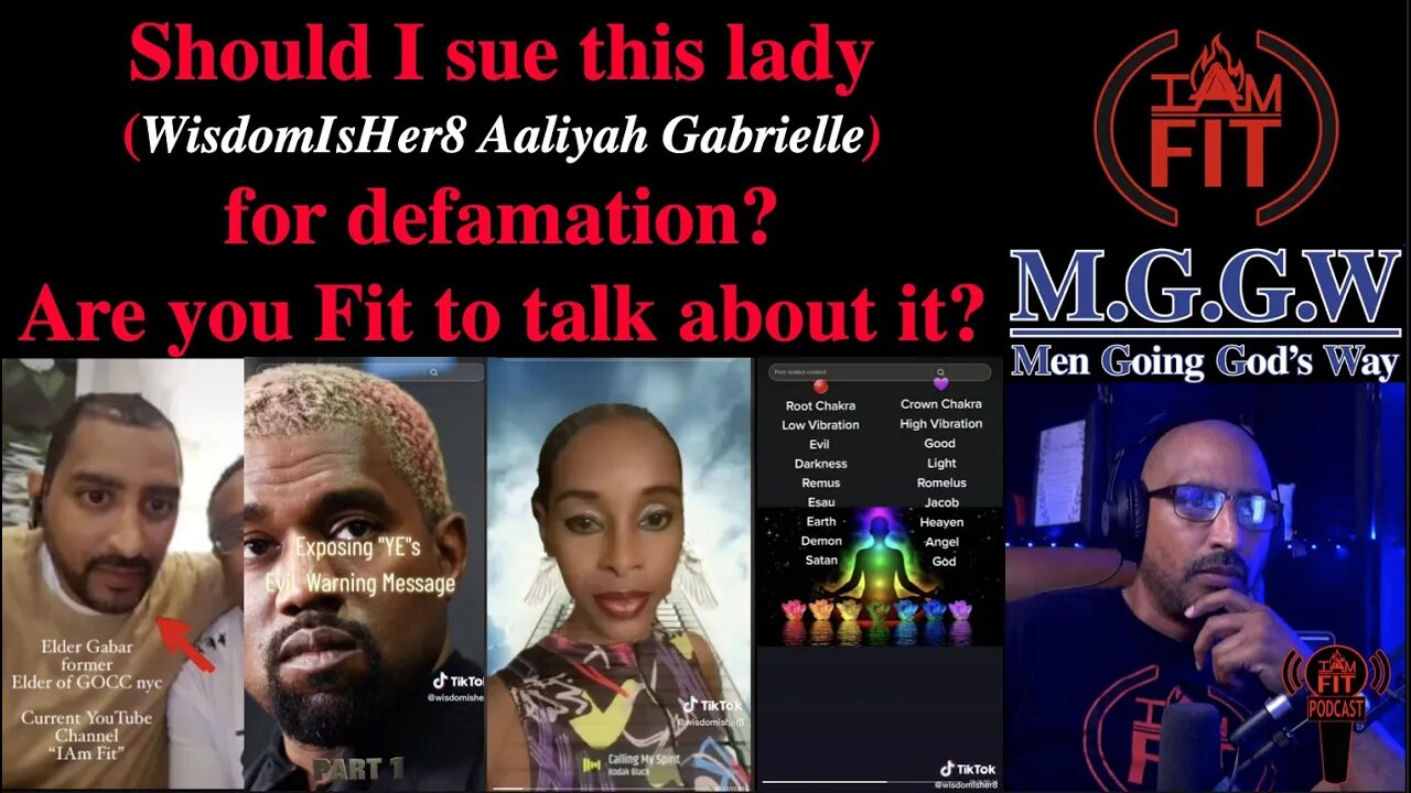 IAMFITPodcast#062: Should I sue this lady for defamation? Are you Fit to talk about it?