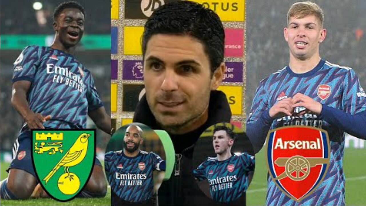 Norwich vs Arsenal 0 - 5 A Five Star Performance From The Gunners💥 Mikel Arteta Reaction Analysis
