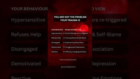 Spread this for awareness #introverts #anxiety #trauma #insomnia #depression #factsshorts