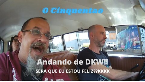 Andando de DKW, sera que estou feliz???kkkkk #ocinquentao #dkw #dekabras