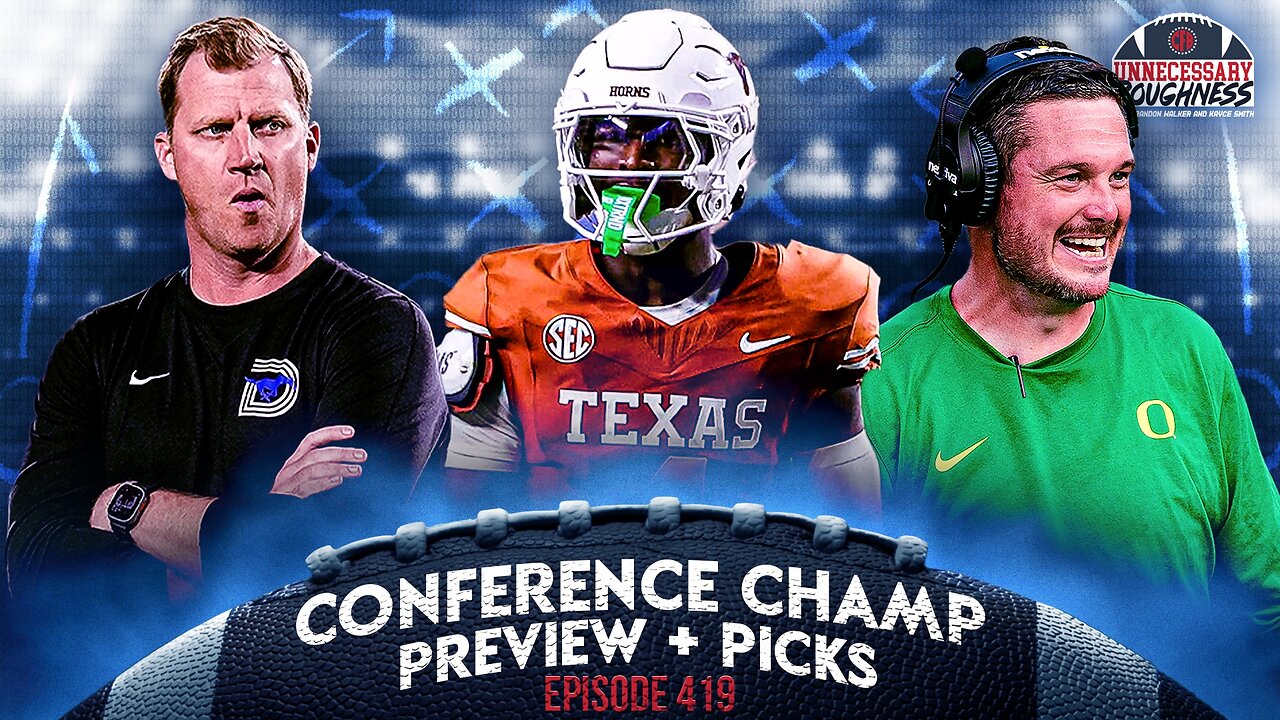 CONFERENCE CHAMP PREVIEW + PICKS