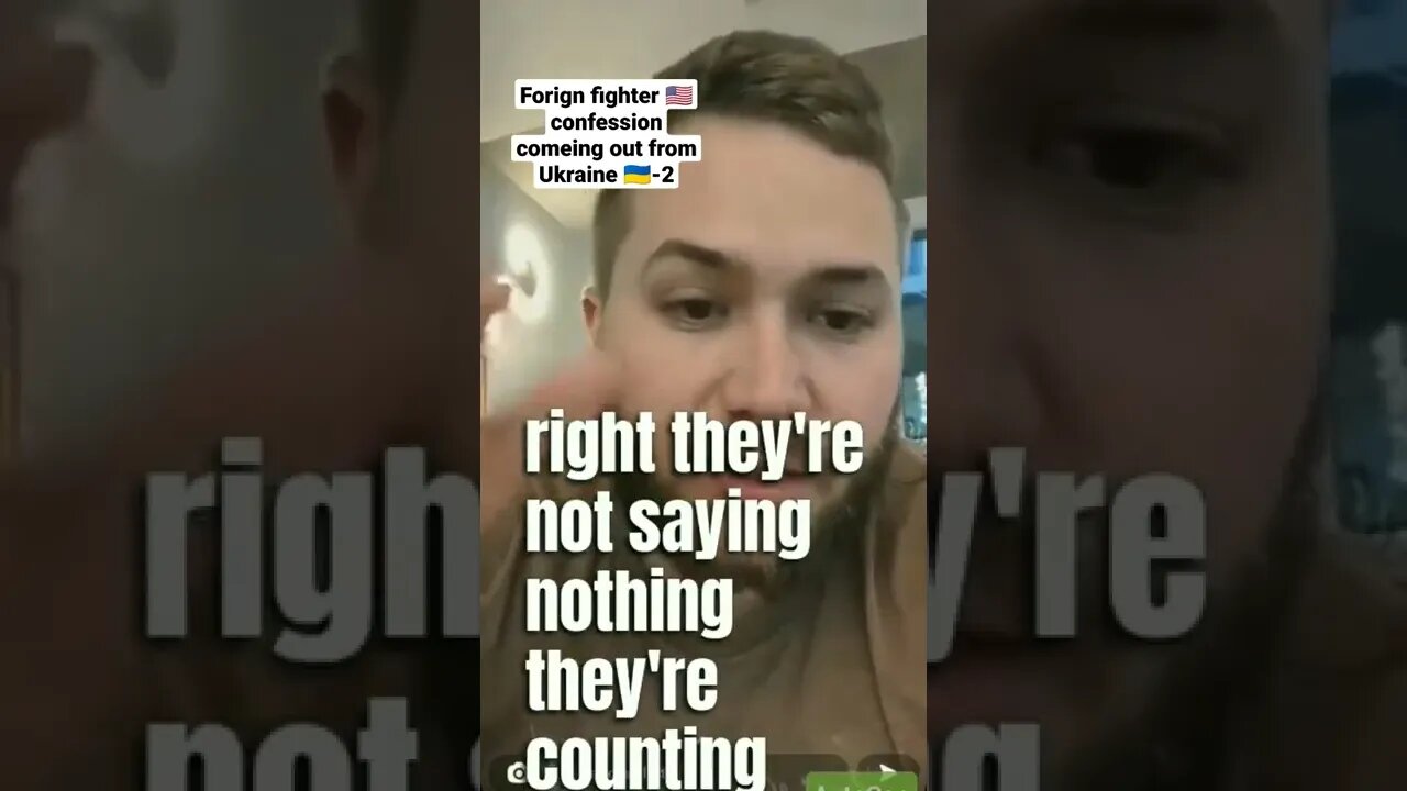 2-Forign fighter 🇺🇲 confession comeing out from Ukraine 🇺🇦