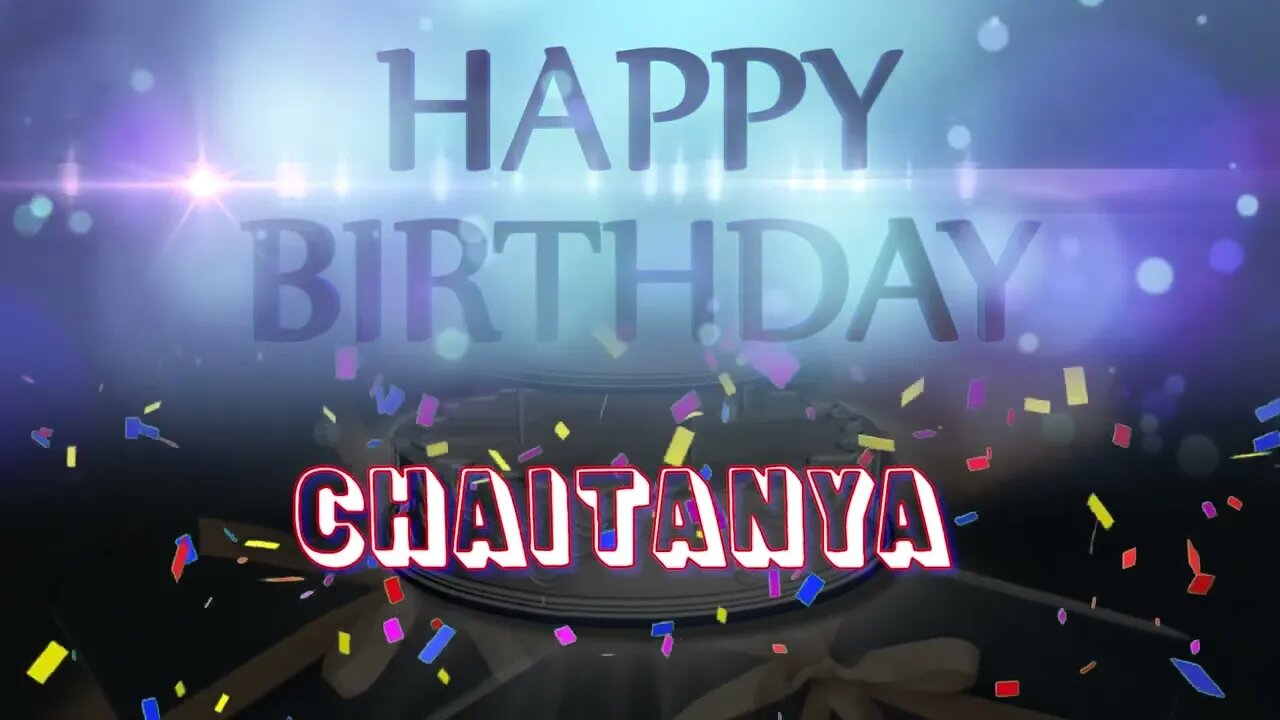 Wish you a very Happy Birthday Chaitanya from Birthday Bash