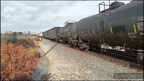 Long Loaded CN Manifest at Valley; Very Fast Manifest Train Through Oshkosh WI-8