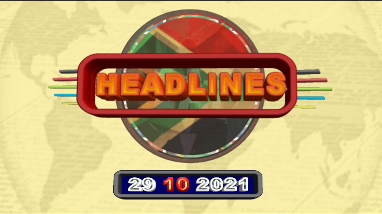 ZAP Headlines - 29102021