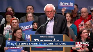 Bernie Sanders returns to Council Bluffs