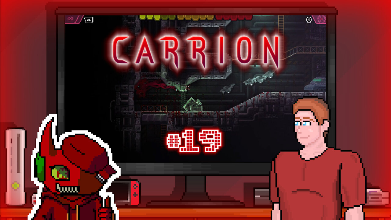 🍝 Carrion - Feat KillRed of COG (NOT the Tiny DRONES!) Let's Play! #19 [ALT-TECH EXCLUSIVE]