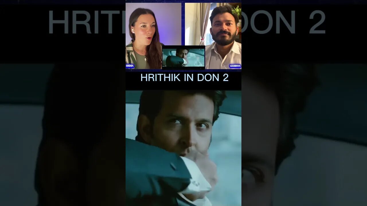 Hrithik Roshan’s cameo in Don 2. #bollywoodreaction #hrithikroshan #srk #don2