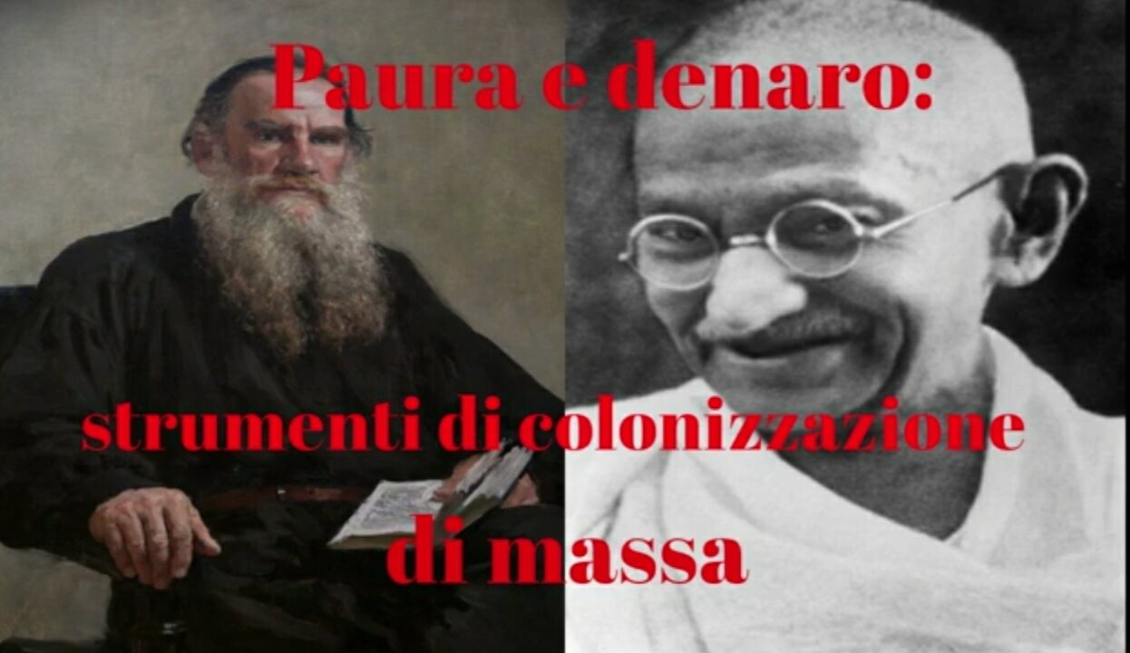 PAURA E DENARO: STRUMENTI DI COLONIZZAZIONE DI MASSA