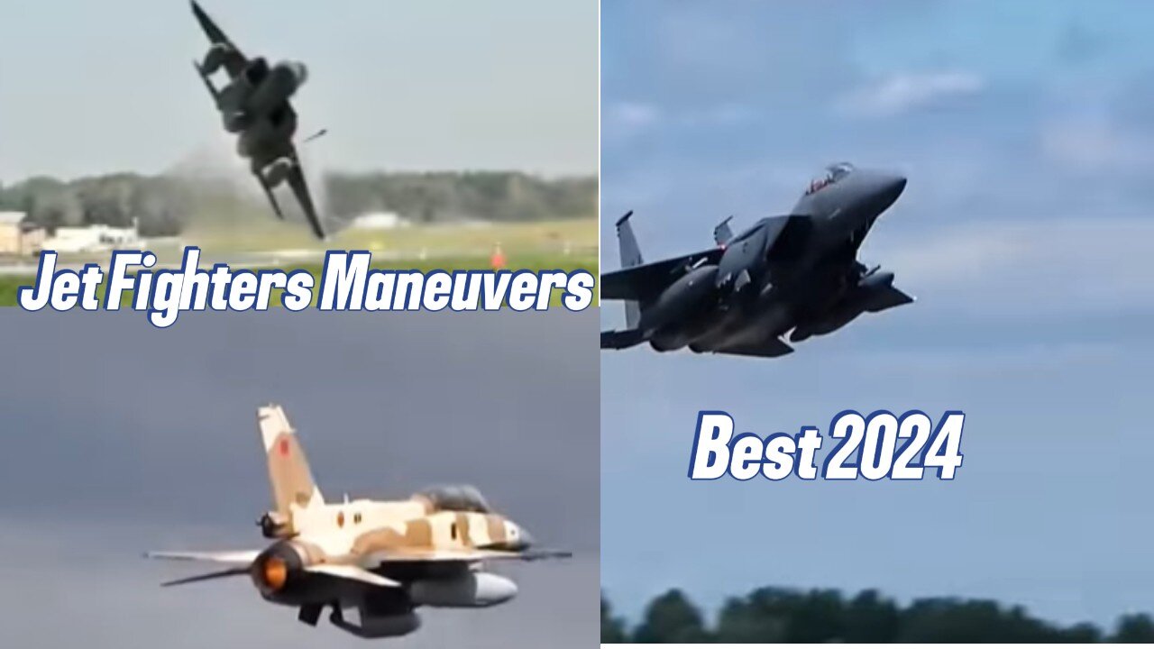 "Experience the THRILL of 2024's MOST ADVANCED Jet Fighters in ACTION!"