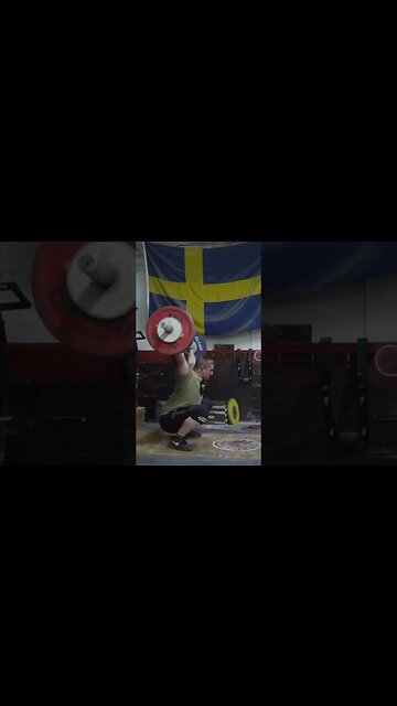 120 kg / 265 lb - Hang Snatch