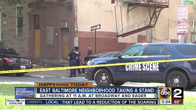 Oliver neighborhood takes stand against violence