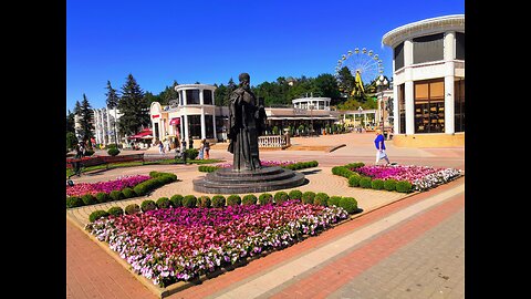 The resort town of Kislovodsk