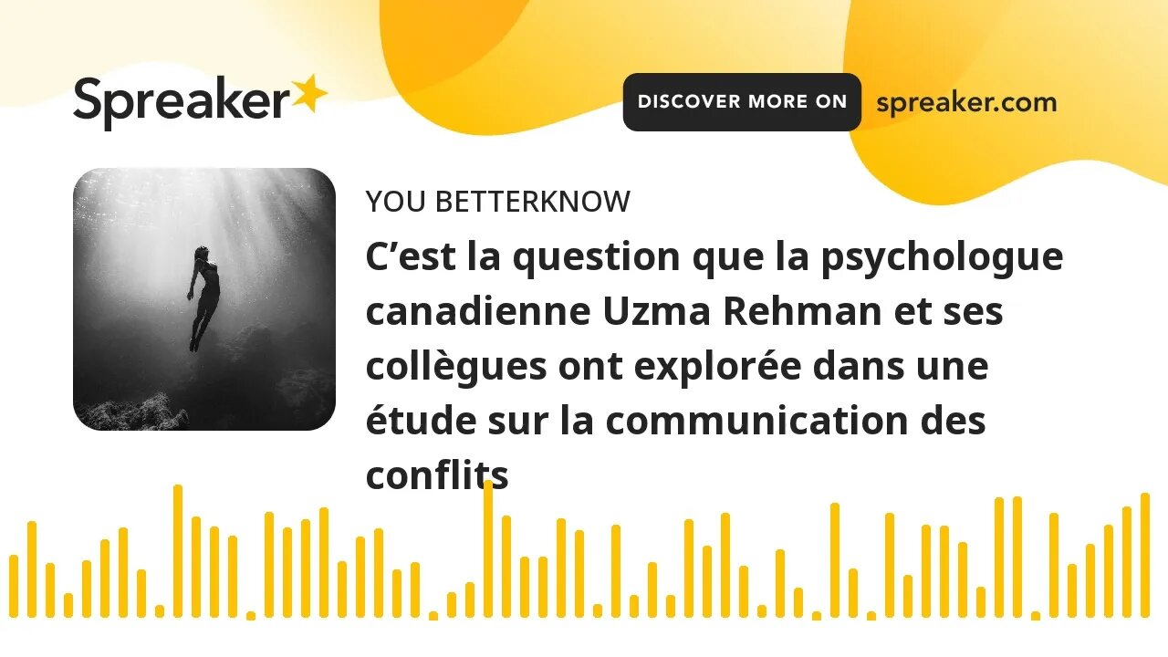 C’est la question que la psychologue canadienne Uzma Rehman et ses collègues ont explorée dans une é