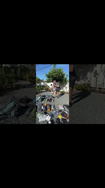 Remote Island Load-out! Family Guy.#popular #backpacking #preparation