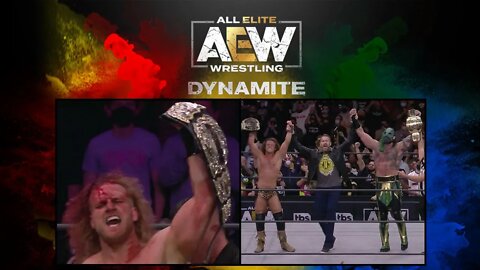 HANGMAN Retains, RUBY Gets Robbed & JURASSIC EXPRESS Win The TAG TEAM TITLES : AEW DYNAMITE 1/5/22