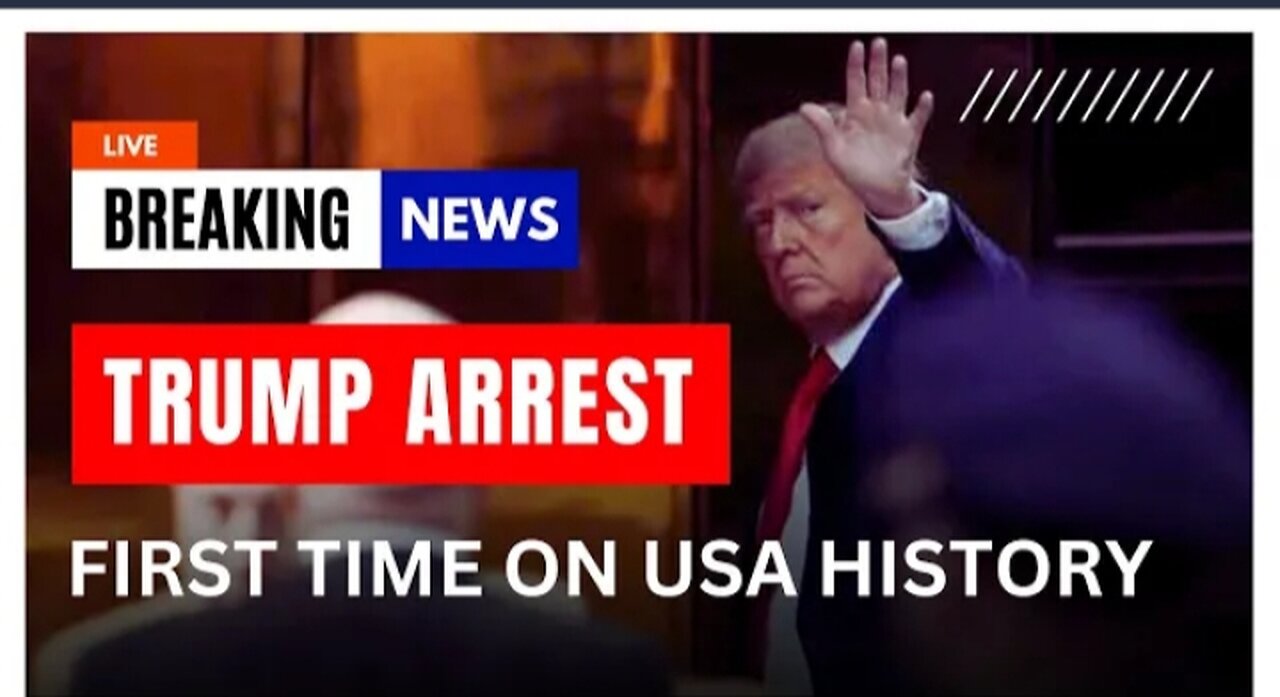 Donald Trump Arrested First time
