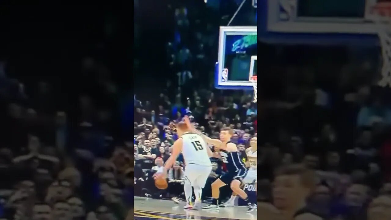 Nikola Jokic with the step back game winner over magic! #nikolajokic #nba #gamewinner