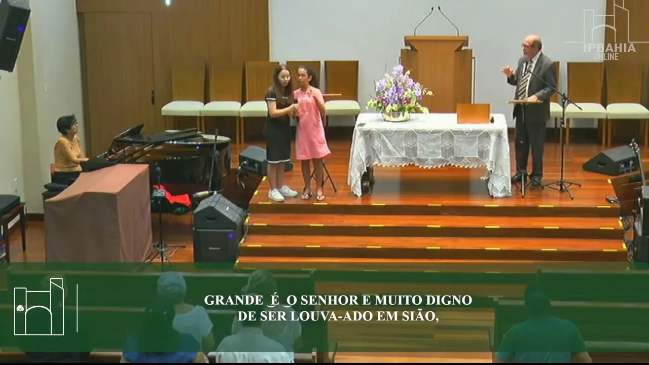 Salmo 48 b - Rev. Josafá Vasconcelos (Sara e Bia)