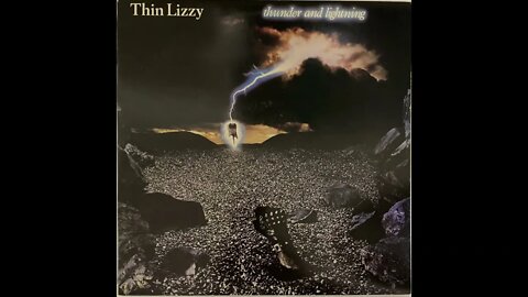 Thin Lizzy̱ Thunder and Lightning + Bonus Live EP - Full Album Vinyl Rͦip (1983)