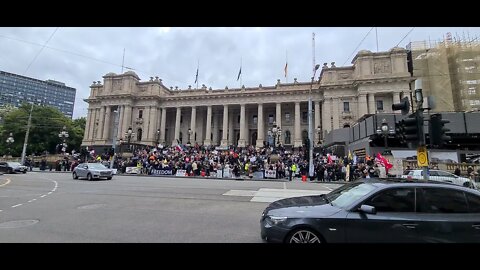 LIVE - Protest Melbourne NOW