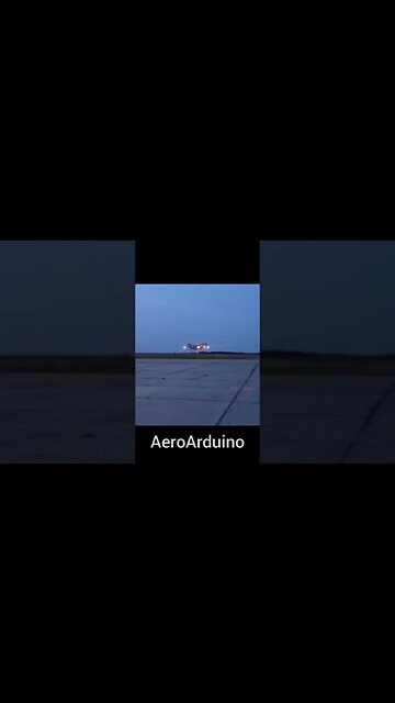 Jumbo Jet #C5 Galaxy Takeoff At Dawn #Aviation #AeroArduino