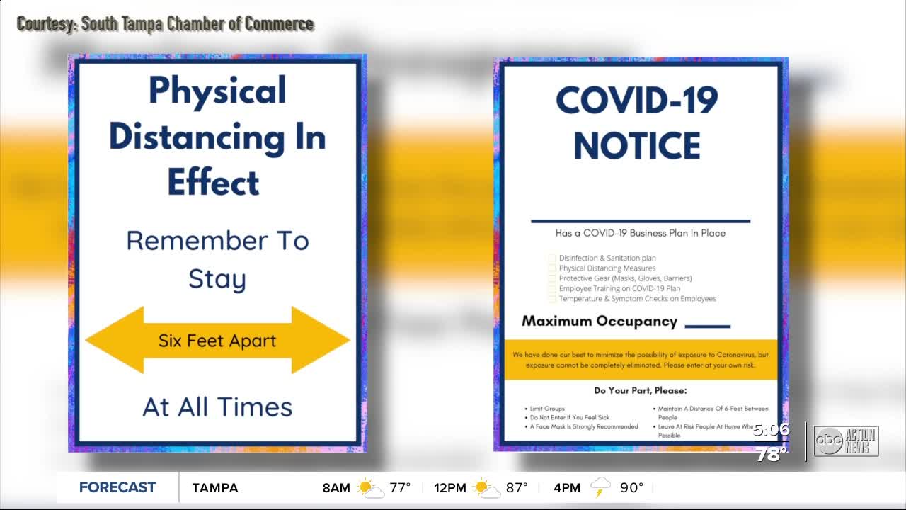 Tampa Bay businesses work to reopen, officials say many still using COVID-19 safety measures