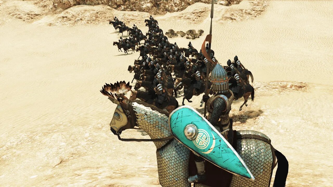 50 Horse Archers VS 500 Recruits