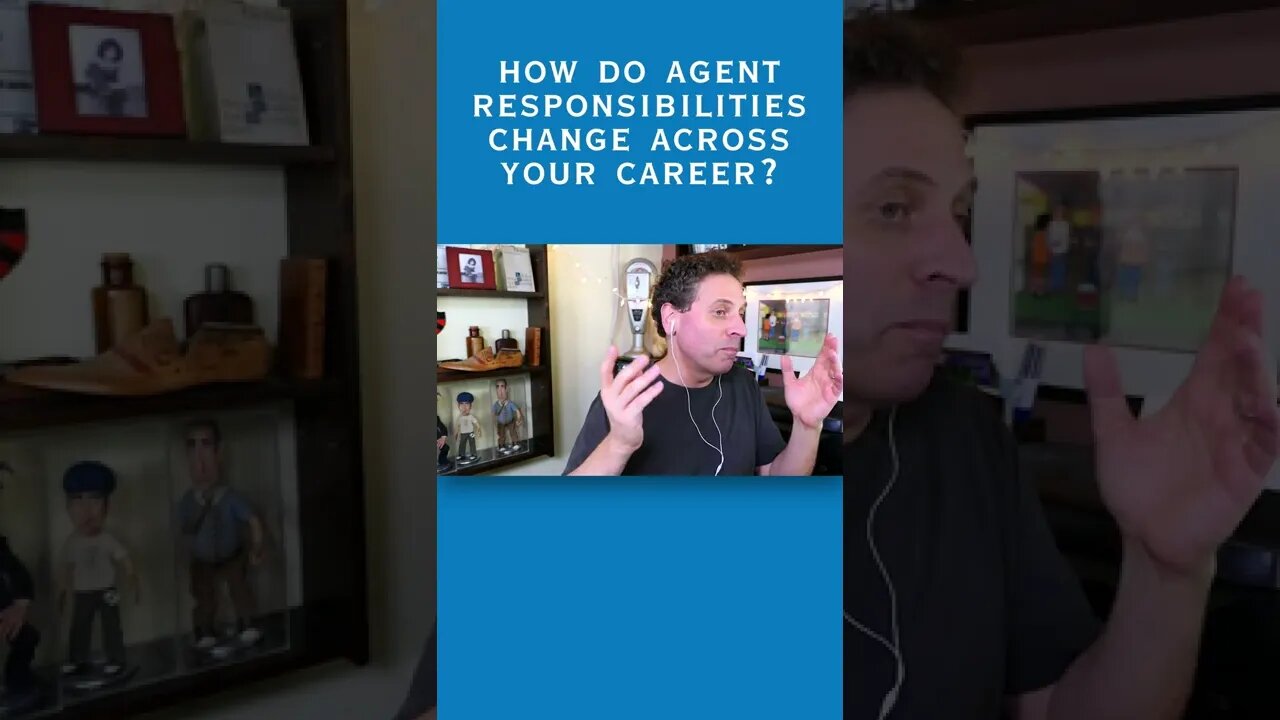 How Do Agent Responsibilities Change As You Progress Through Your Career? - Michael Jamin #Shorts