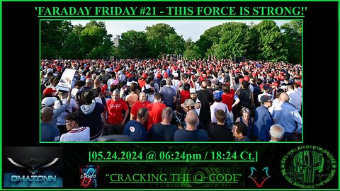 "CRACKING THE Q-CODE" - 'FARADAY FRIDAY #21 - THIS FORCE IS STRONG!'