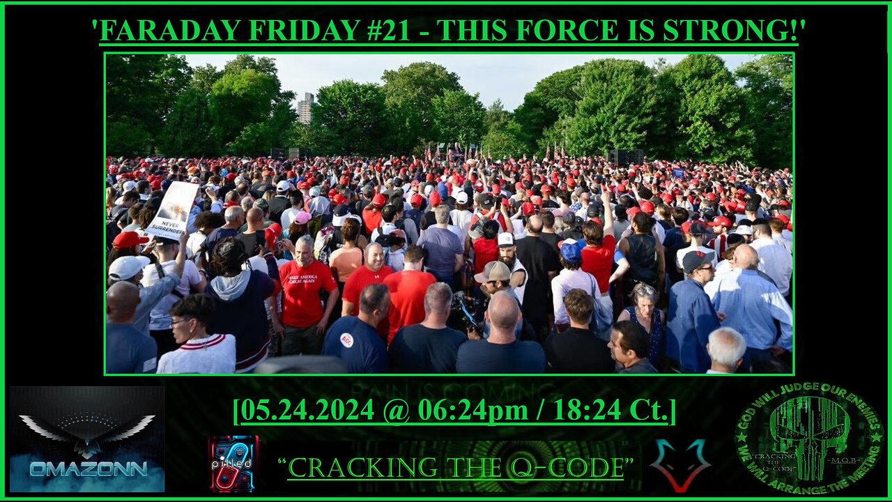 "CRACKING THE Q-CODE" - 'FARADAY FRIDAY #21 - THIS FORCE IS STRONG!'