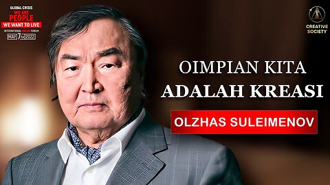 Olzhas Suleimenov | Proyek Masyarakat Kreatif di Kazakhstan