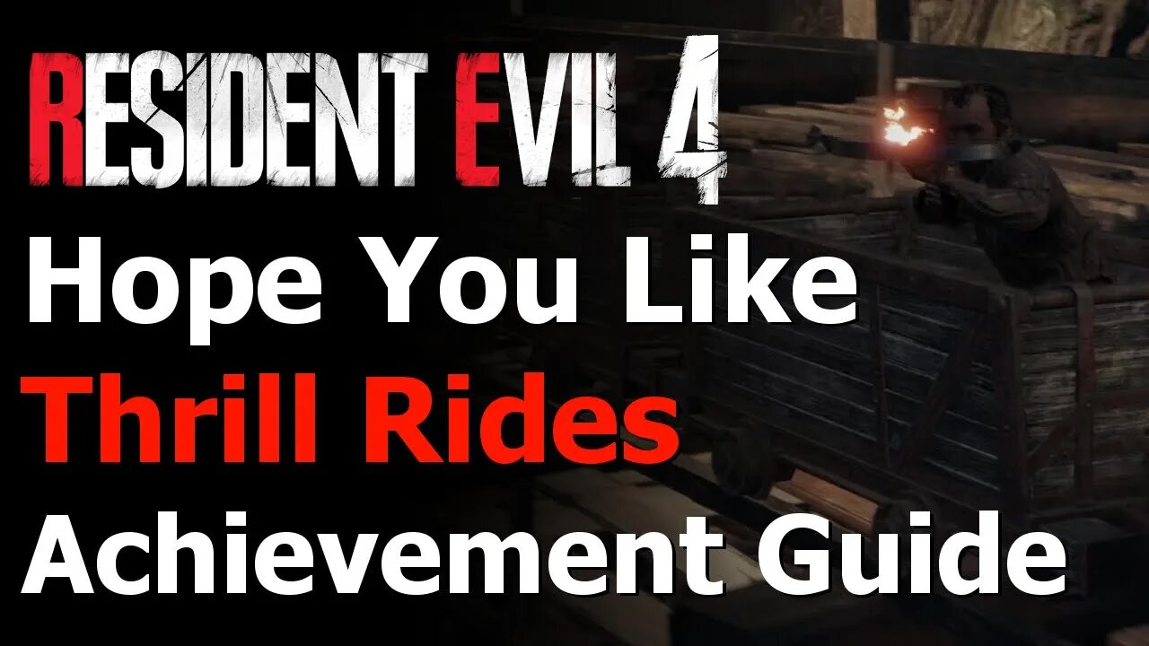 Resident Evil 4 Remake - Hope You Like Thrill Rides Achievement/Trophy Guide - Chapter 11 Minecarts