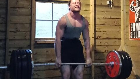 195 KGS x2 LONG PAUSE DEADLIFT!