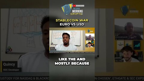 Stablecoin War EURO Vs USD #shorts #crypto #stablecoin