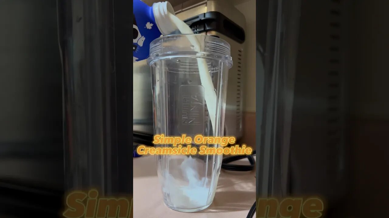 EASY Orange Creamsicle Smoothie Recipe