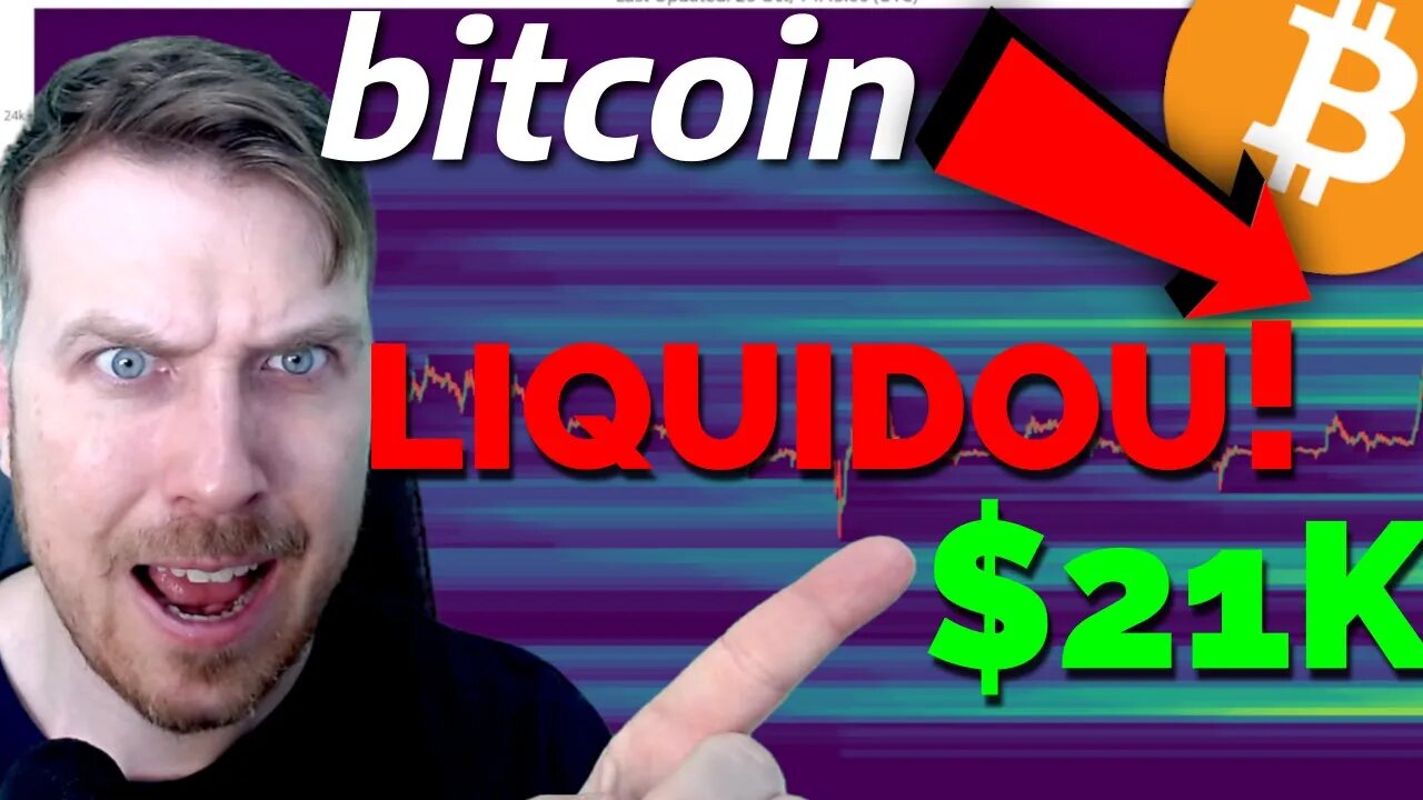 BITCOIN LIQUIDOU GERAL!! $21K!!!