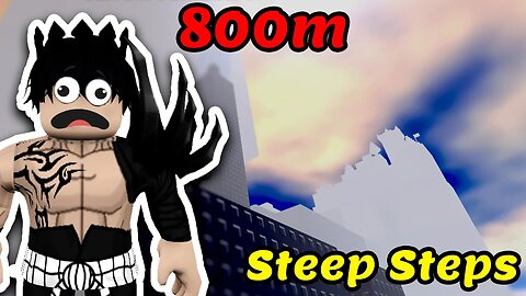 CLIMBING THE HIGHEST MOUNTAIN | Steep Steps | Roblox