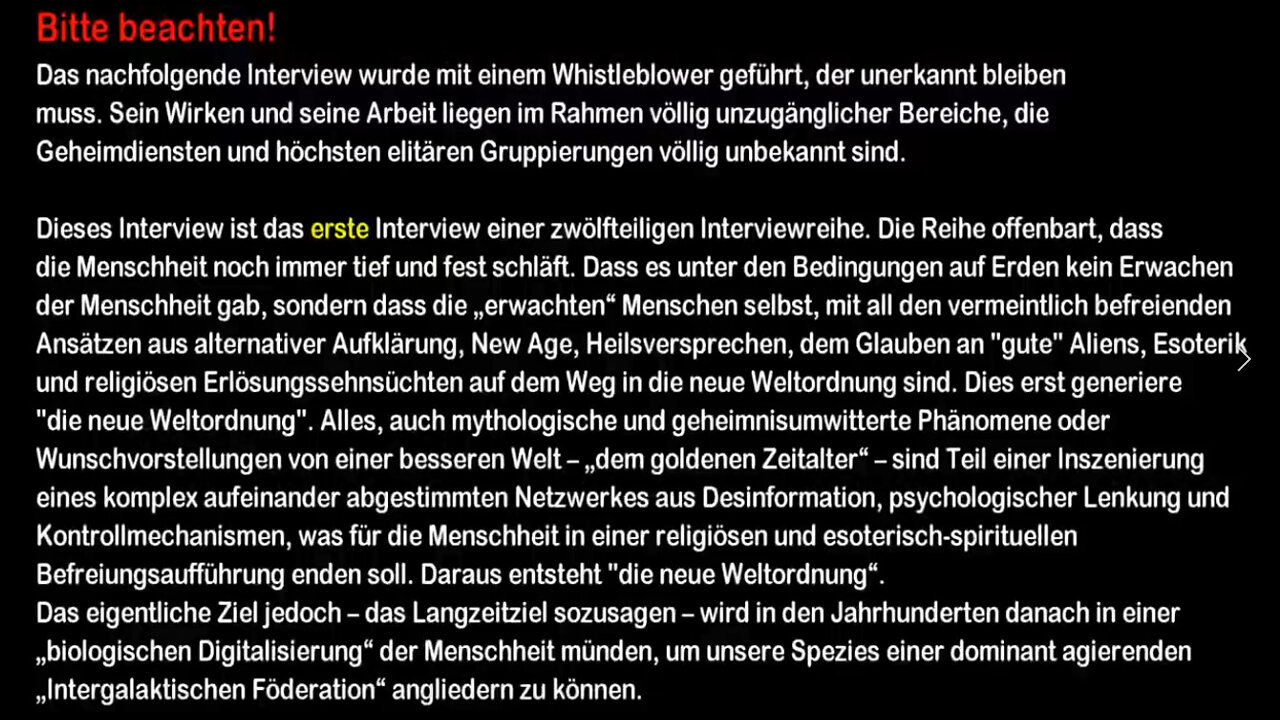 Gott ist eine KI - Interview 1 - Teil 1/4 - Interview mit Whistleblower Alexander Laurent