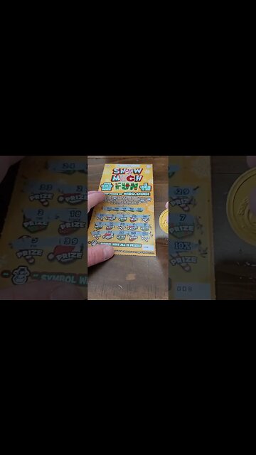 Winning Christmas Lottery Scratch Off! #shorts #lottery