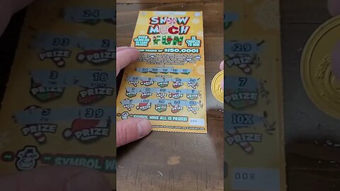 Winning Christmas Lottery Scratch Off! #shorts #lottery