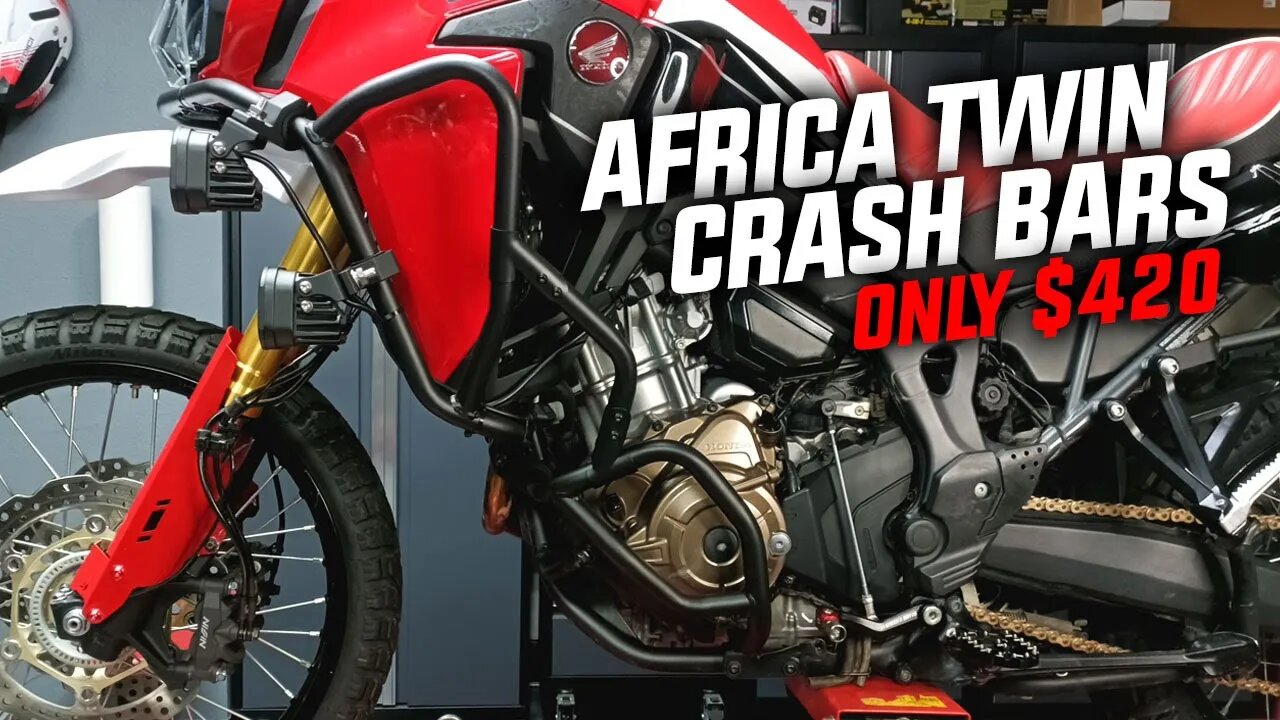 Africa Twin Full Crash Bars for only $420.