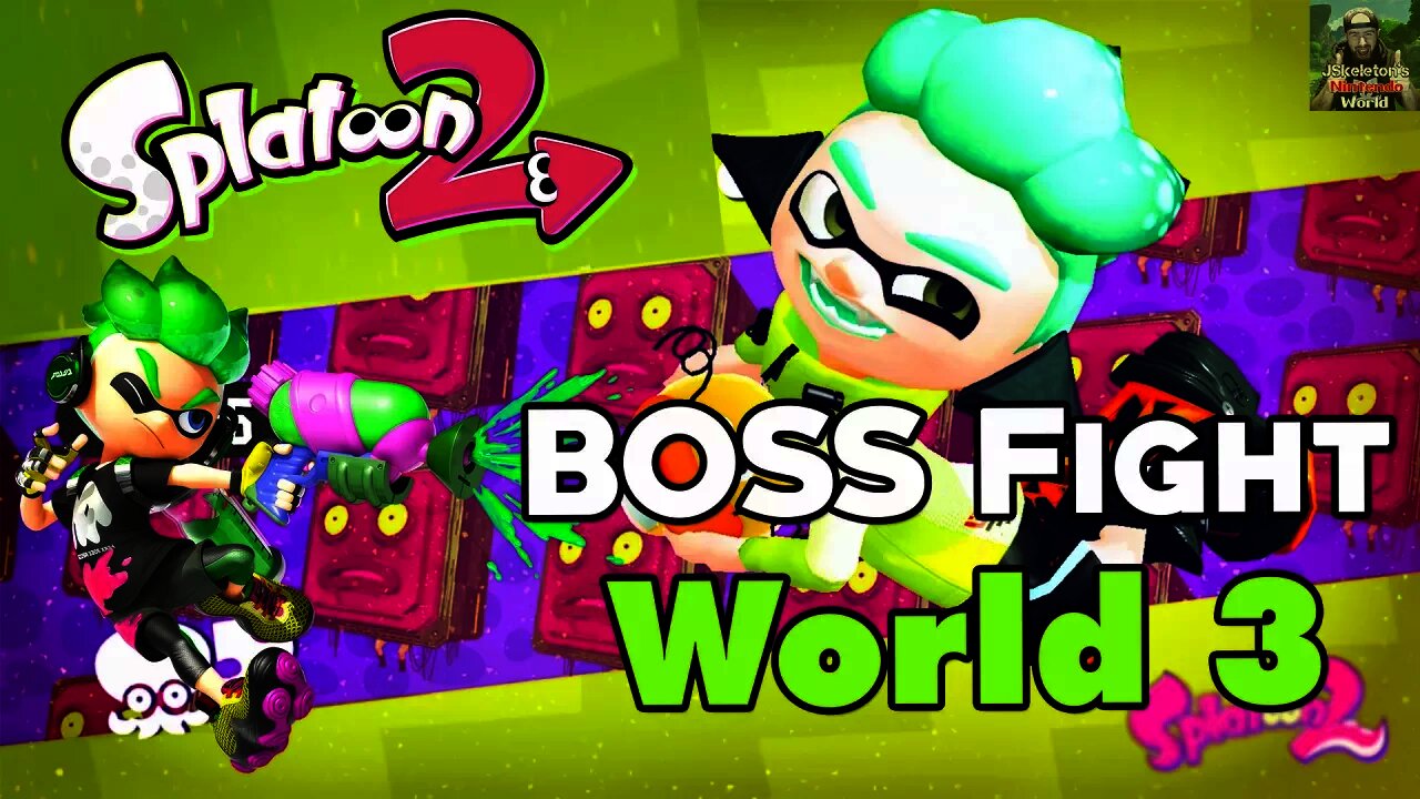 Splatoon 2 - Boss Fight World 3 (The Octostomp Returns)